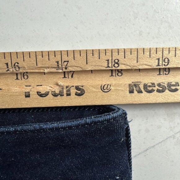 Not Your Daughters Jeans Women's 36x29* Marilyn Straight Dark Blue Denim Tag 16P - Picture 16 of 16